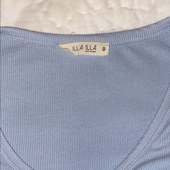 Blue crop top - Picture 4 of 8